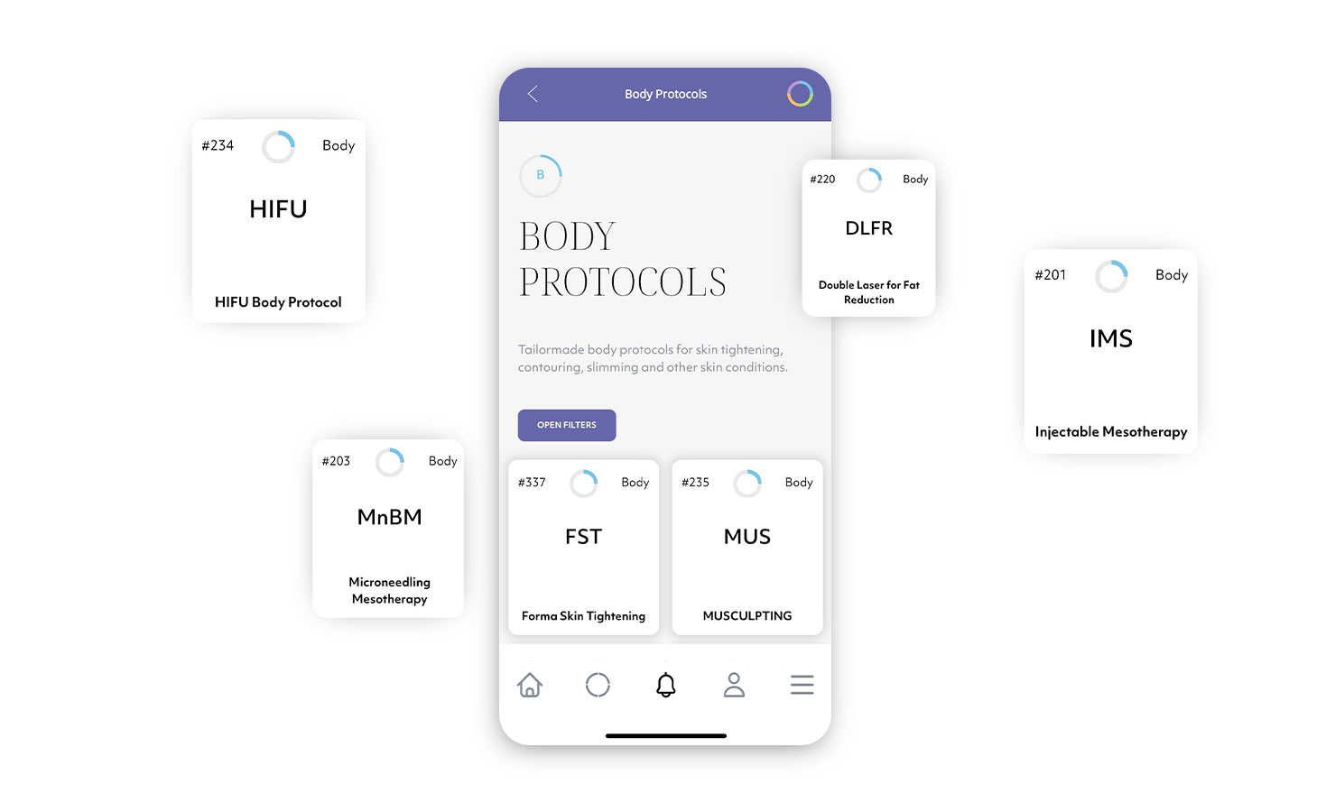 The full website menu MOBILE APPLICATION DESIGN AND DEVELOPMENT