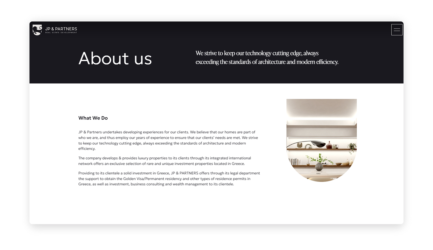 Various pages in iPad view WEB DEVELOPMENT AND DESIGN