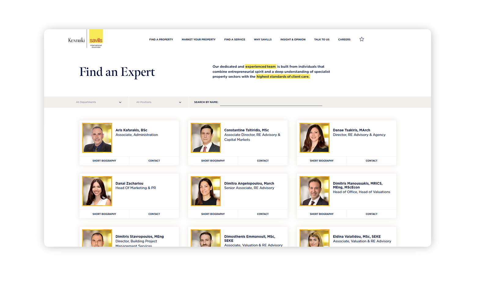 Find the expert you need WEB DESIGN AND DEVELOPMENT