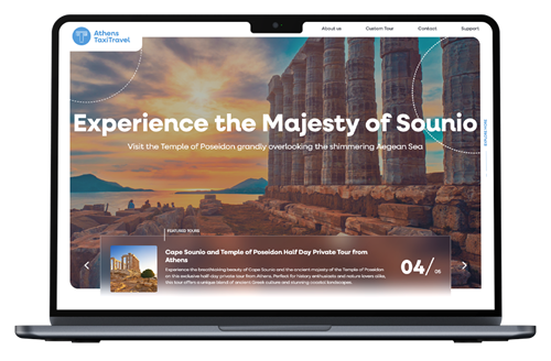 ΣΧΕΔΙΑΣΜΟΣ ΚΑΙ ΑΝΑΠΤΥΞΗ ΙΣΤΟΣΕΛΙΔΑΣ - Athens Taxi Travel