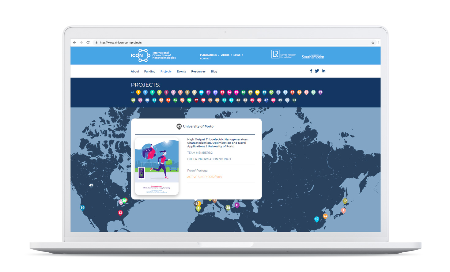 Use of the illustrations on the LRF-ICON website GRAPHIC DESIGN