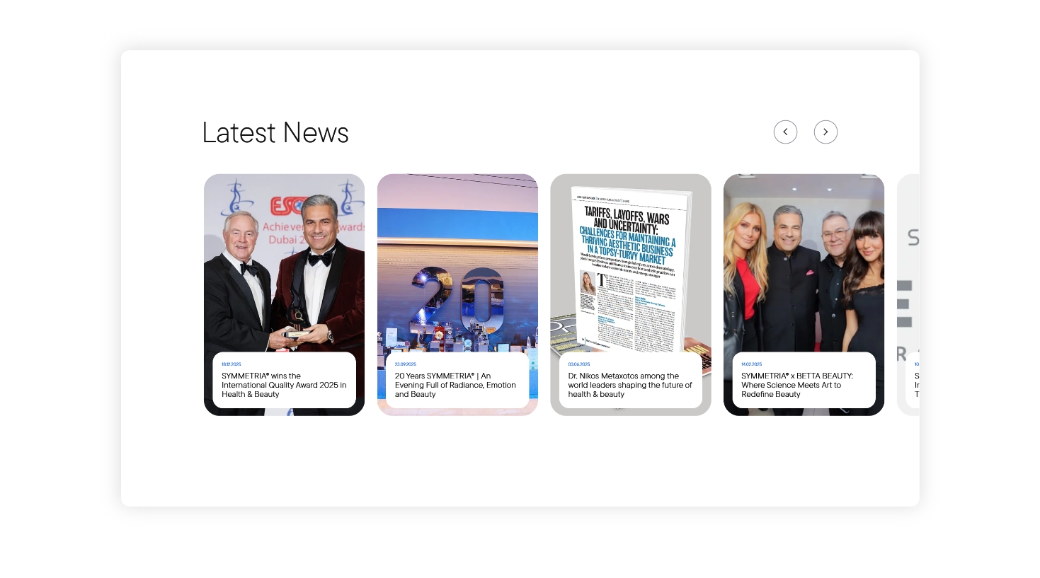 Latest news WEB DESIGN AND DEVELOPMENT