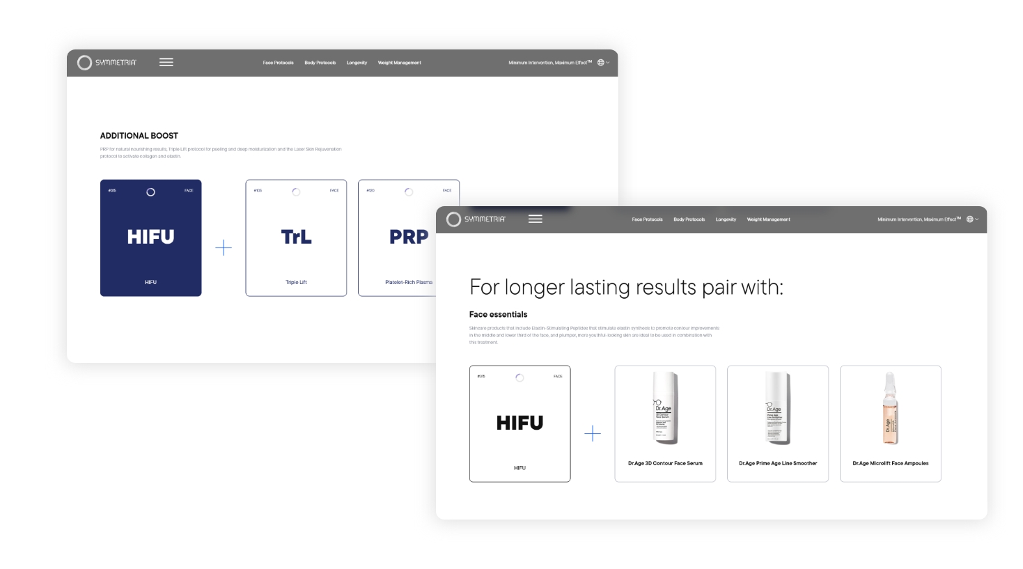Protocols combination suggestions WEB DESIGN AND DEVELOPMENT