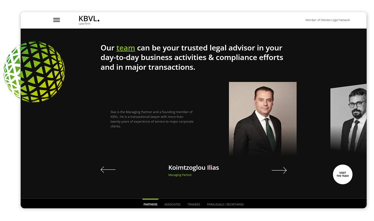 Γνωρίστε την ομάδα της εταιρείας ΣΧΕΔΙΑΣΜΟΣ ΚΑΙ ΑΝΑΠΤΥΞΗ ΙΣΤΟΣΕΛΙΔΑΣ