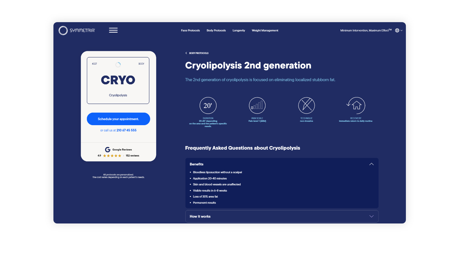 Protocol inner page WEB DESIGN AND DEVELOPMENT