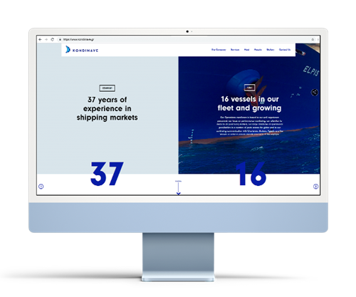 ΣΧΕΔΙΑΣΜΟΣ ΚΑΙ ΑΝΑΠΤΥΞΗ ΙΣΤΟΣΕΛΙΔΑΣ - Ναυτιλιακή KONDINAVE