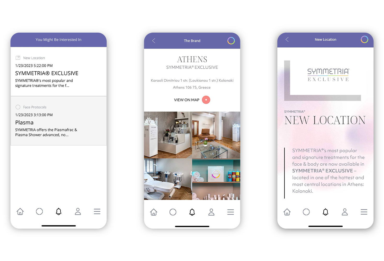 MOBILE APPLICATION DESIGN AND DEVELOPMENT SYMMETRIA® mobile app