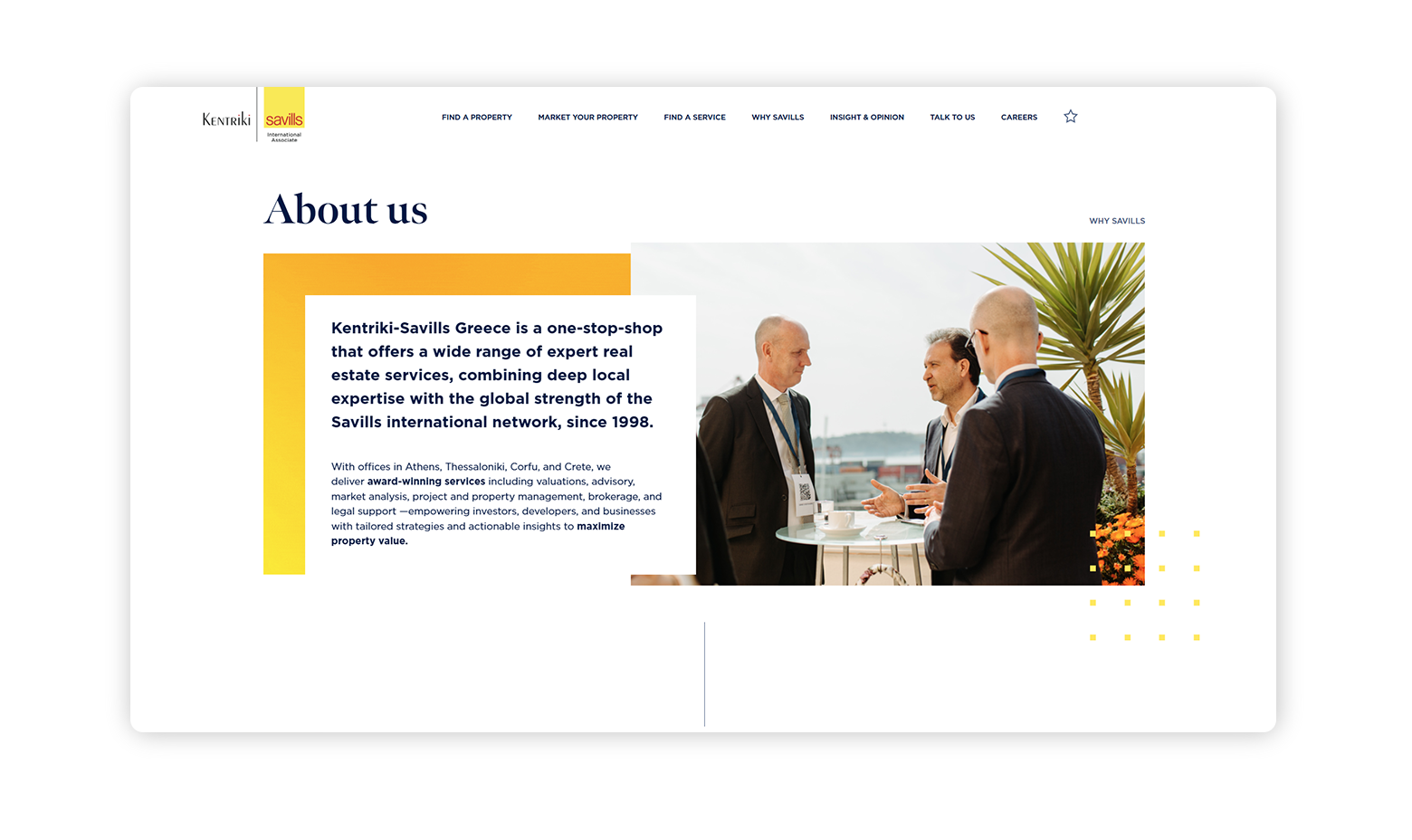 About us page WEB DESIGN AND DEVELOPMENT