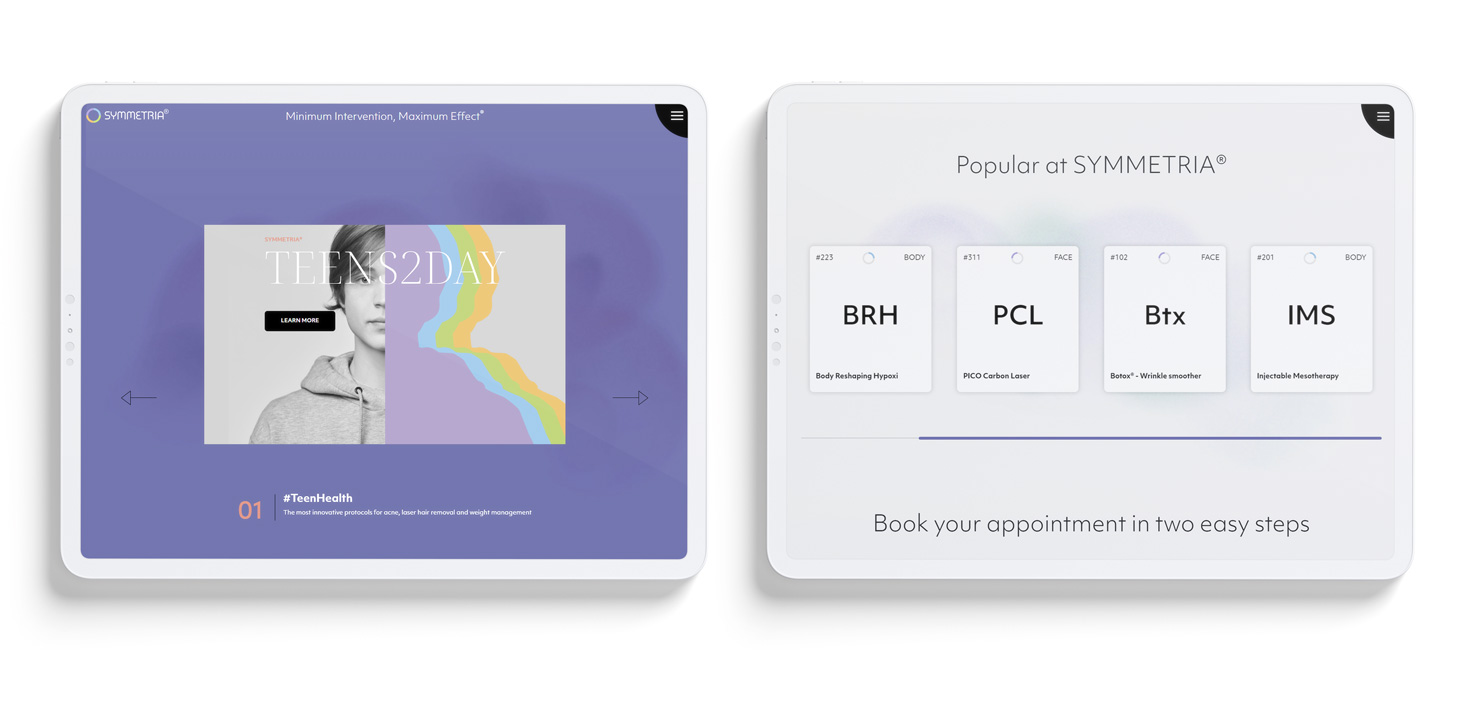 WEB DESIGN AND DEVELOPMENT SYMMETRIA®