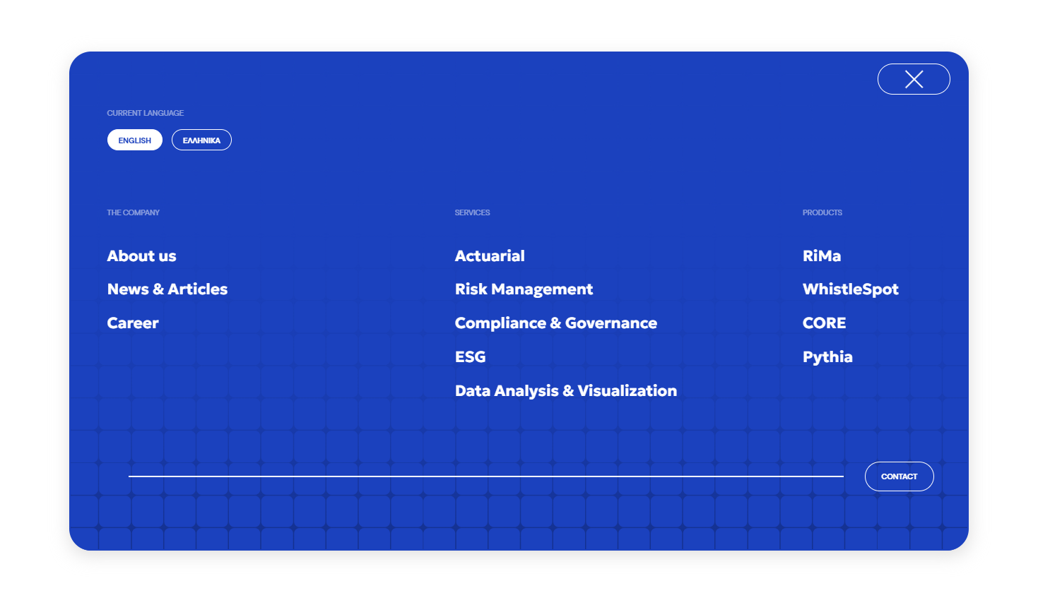 Menu ΣΧΕΔΙΑΣΜΟΣ ΚΑΙ ΑΝΑΠΤΥΞΗ ΙΣΤΟΣΕΛΙΔΑΣ