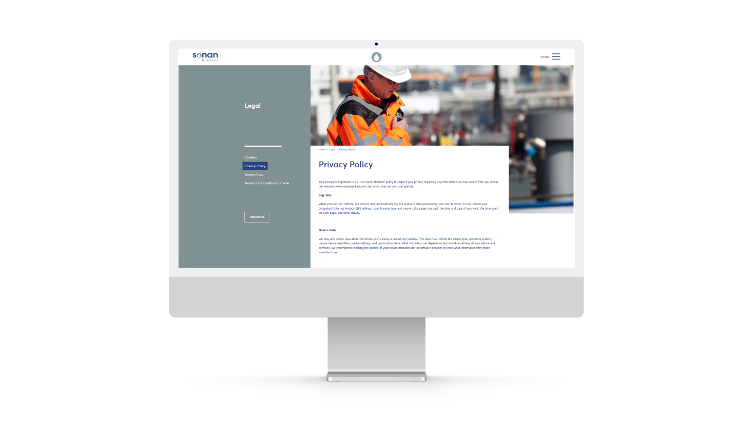 Η πολιτική απορρήτου ΣΧΕΔΙΑΣΜΟΣ ΚΑΙ ΑΝΑΠΤΥΞΗ ΙΣΤΟΣΕΛΙΔΑΣ