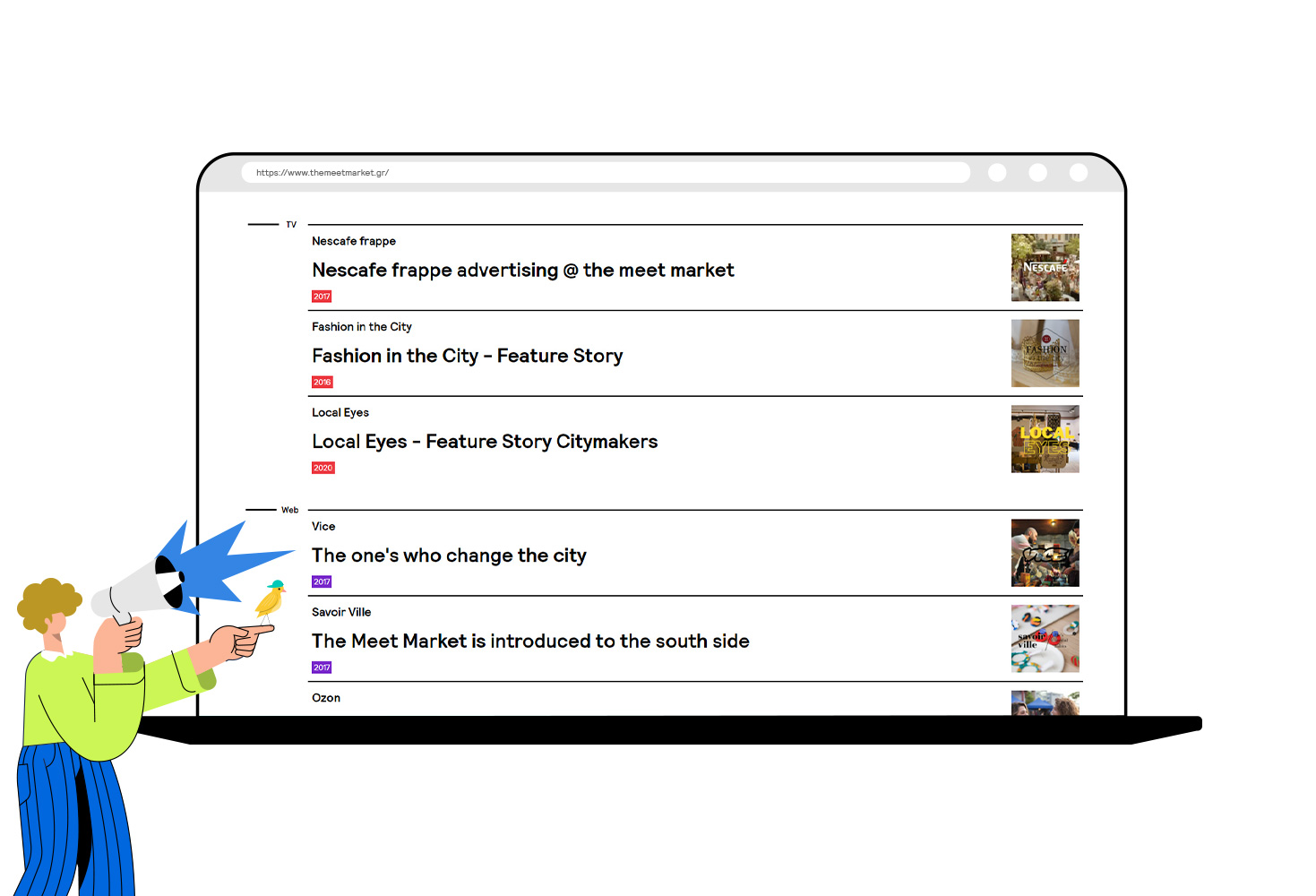 Press & Media Page ΣΧΕΔΙΑΣΜΟΣ ΚΑΙ ΑΝΑΠΤΥΞΗ E-SHOP